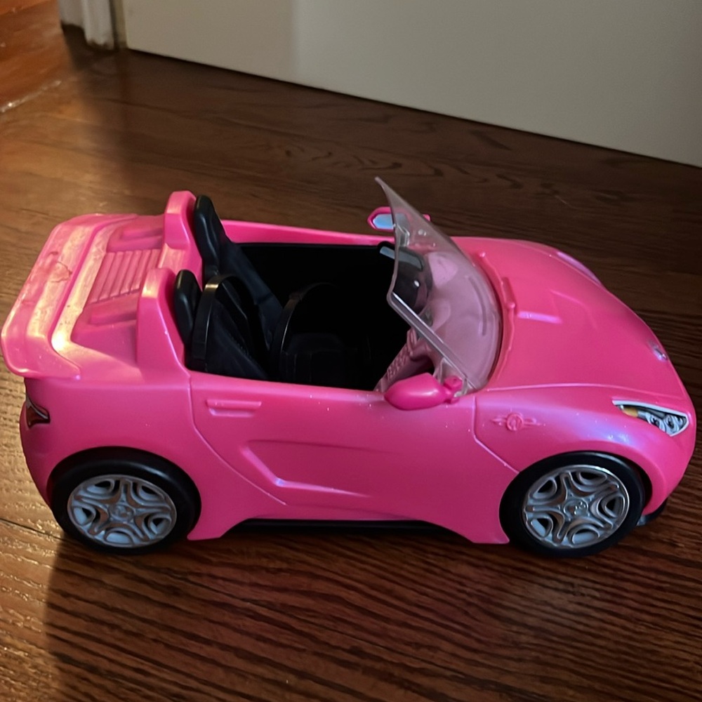 Pink Barbie Car